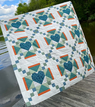 Amour Blooms Quilt Pattern (Download)