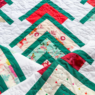 Booked for the Holidays Quilt Pattern (Download)