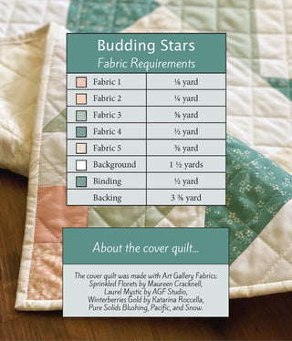 Budding Stars Quilt Pattern (Download)