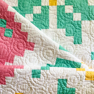 Fair Isle Flakes Quilt Pattern (Download)