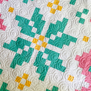 Fair Isle Flakes Quilt Pattern (Download)