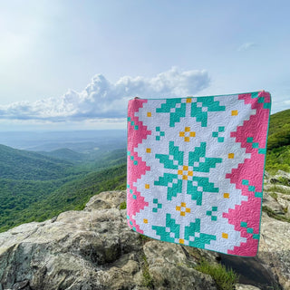 Fair Isle Flakes Quilt Pattern (Download)