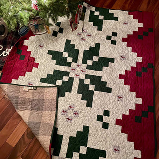 Fair Isle Flakes Quilt Pattern (Download)