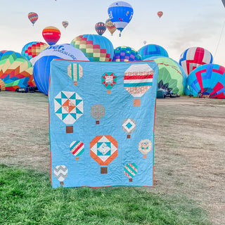 Fiesta in the Sky Quilt Pattern (Download)