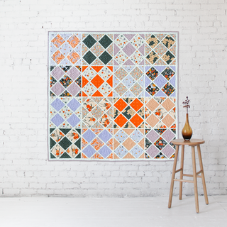 Harlequin Bloom Quilt Pattern (Download)