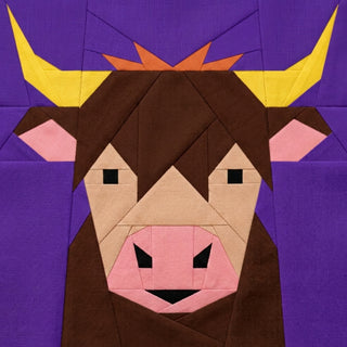 Farm Animals FPP Block Patterns — 4-Pattern Bundle (Download)
