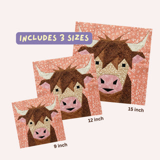 Farm Animals FPP Block Patterns — 4-Pattern Bundle (Download)