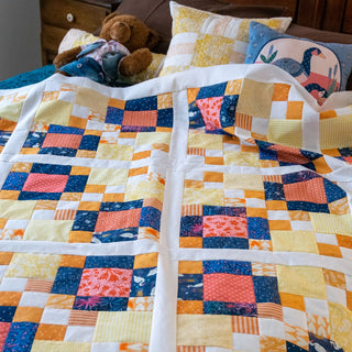Laura's 4-Patch Quilt Pattern (Download)