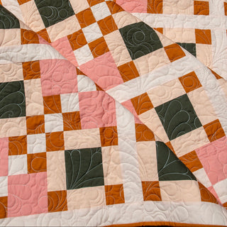 Laura's 4-Patch Quilt Pattern (Download)