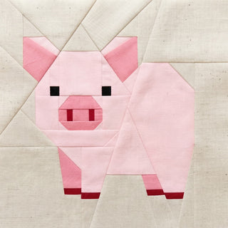 Farm Animals FPP Block Patterns — 4-Pattern Bundle (Download)