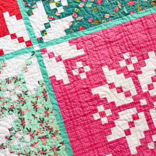 Pixel Flurries Quilt Pattern (Download)