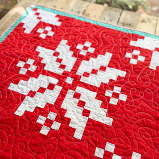 Pixel Flurries Quilt Pattern (Download)