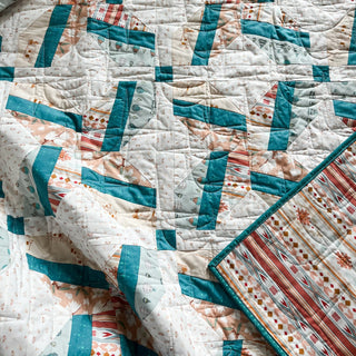 Sandia Sunset FPP Quilt Pattern (Download)