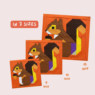 Squirrel FPP Block Pattern (Download)