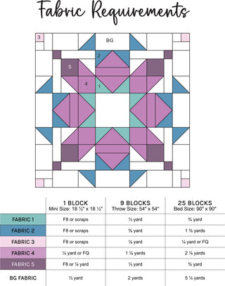 Starflake Quilt Pattern (Download)