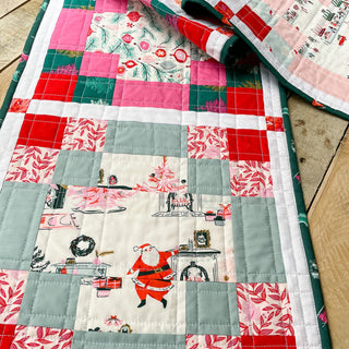 Stay Awhile Table Runner Quilt Pattern (Download)