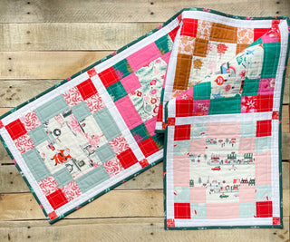 Stay Awhile Table Runner Quilt Pattern (Download)