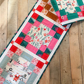 Stay Awhile Table Runner Quilt Pattern (Download)