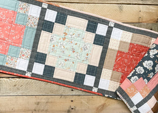 Stay Awhile Table Runner Quilt Pattern (Download)