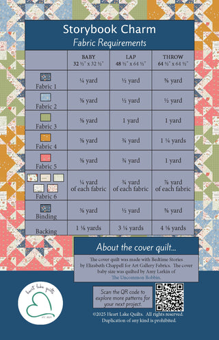 Storybook Charm Quilt Pattern (Download)